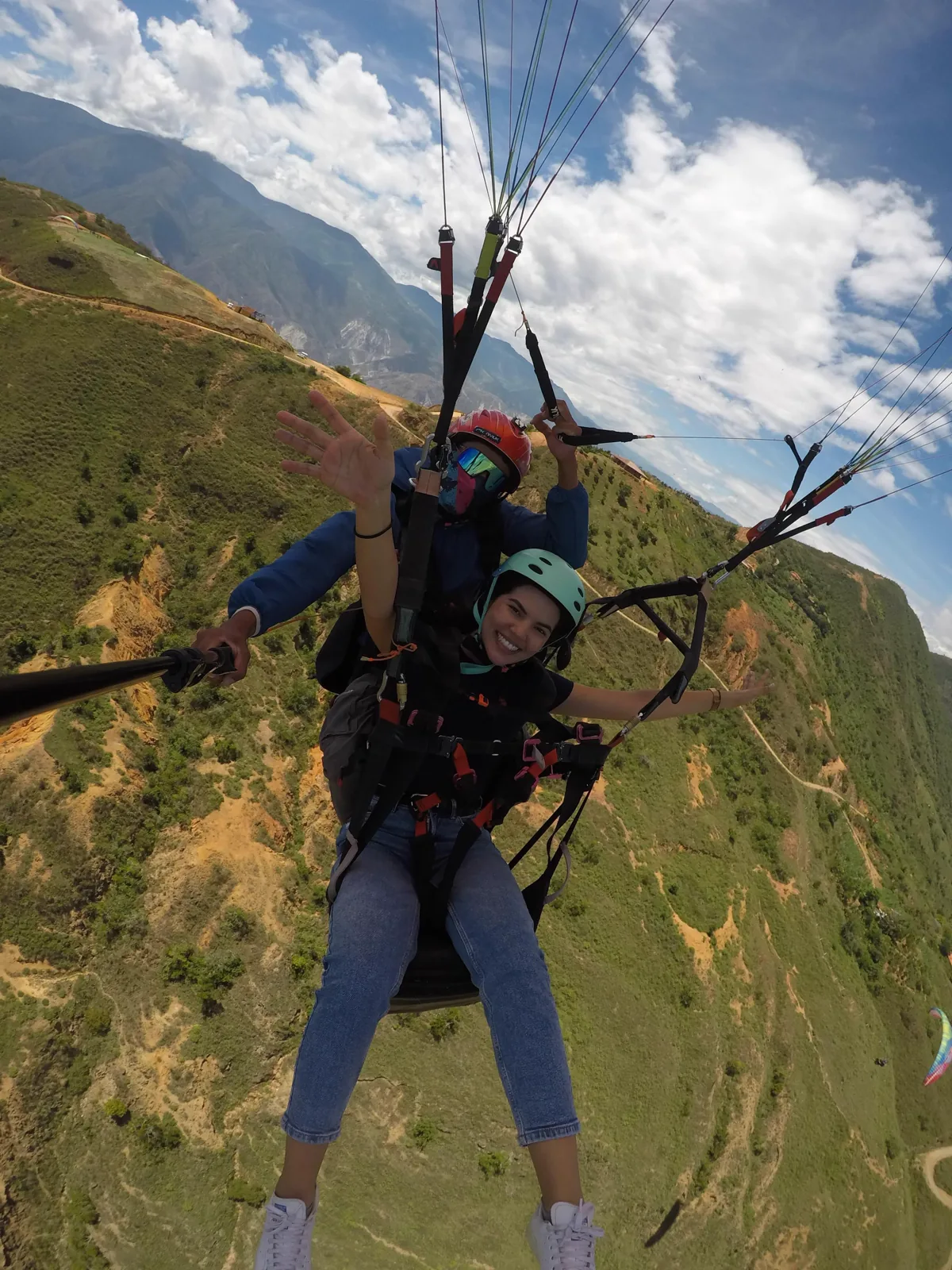 Vuelo en parapente sobre el Cañón del Chicamocha — foto 4